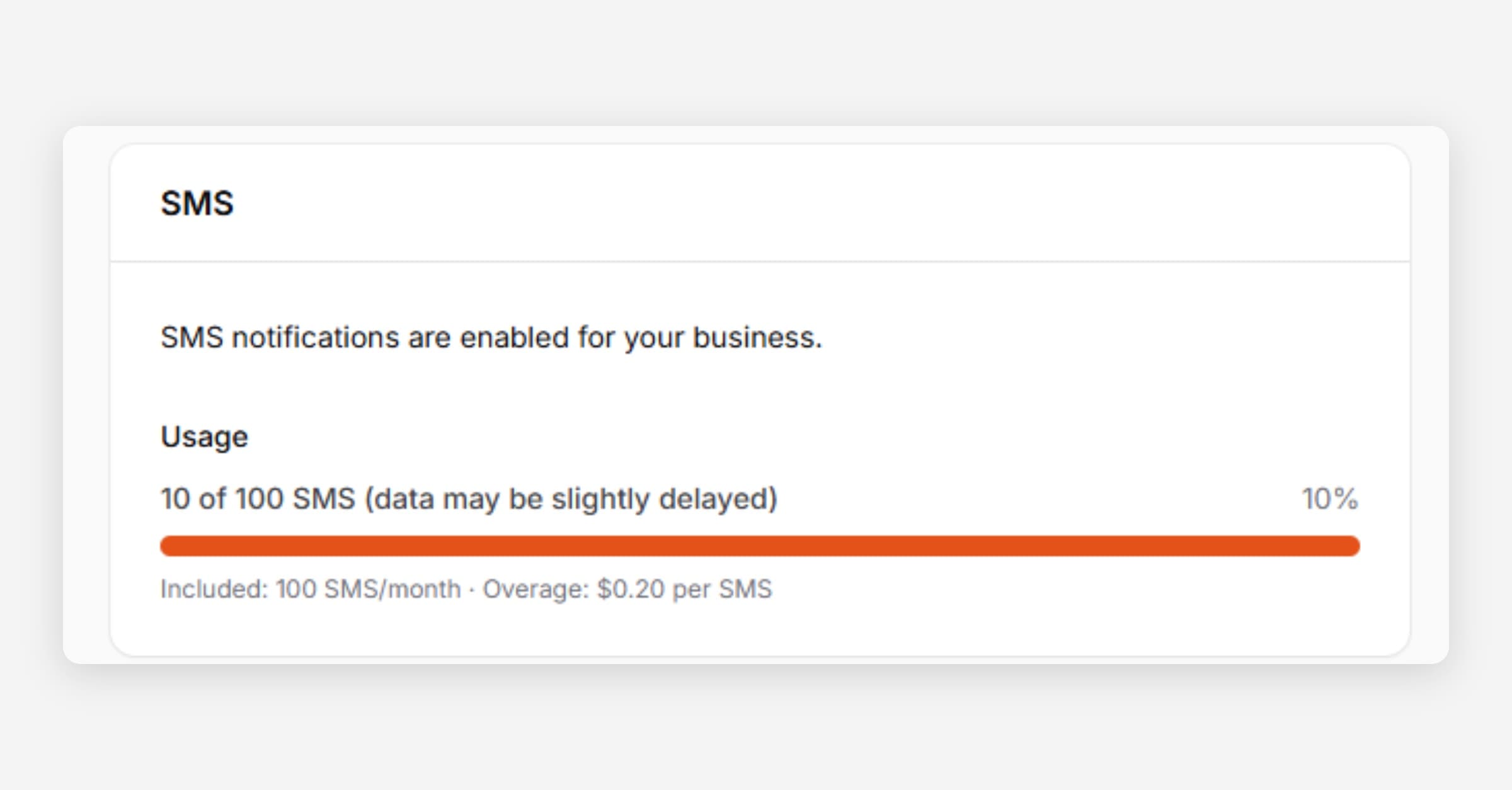 Enable SMS (Text) Notifications