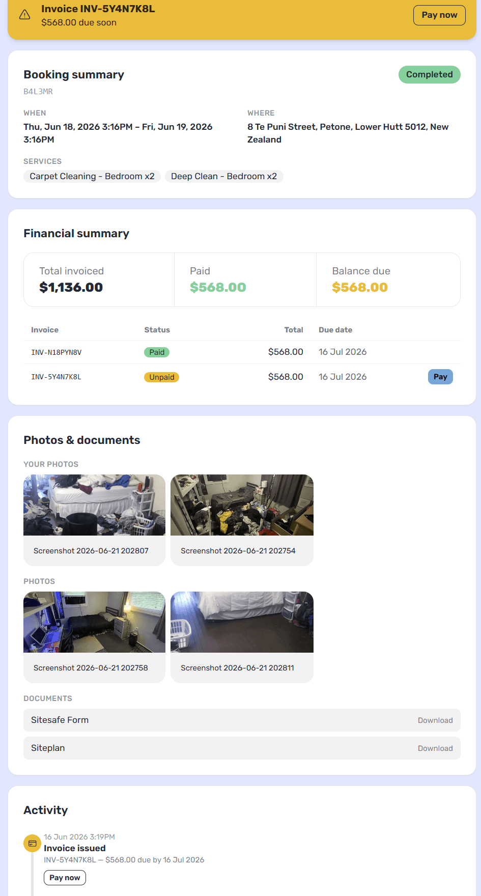 Manage the Customer Portal
